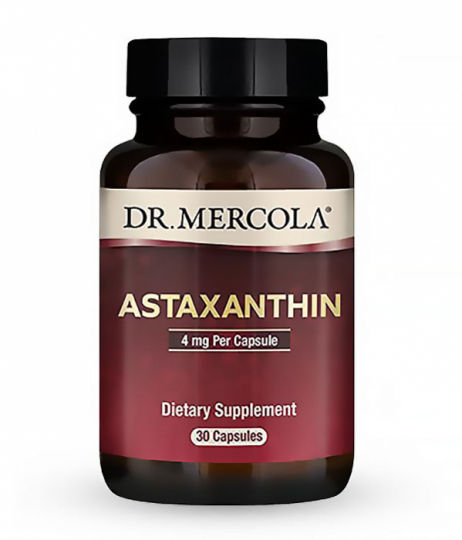 Dr. Mercola Astaxantin 4 mg 30 kapslar i gruppen Kosttillskott / �rter & V�xter / V�xter & svampar hos Vitaminer.nu (1096)