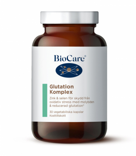 Burk med BioCare Glutation Komplex