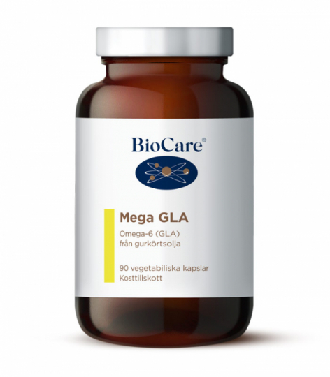 Bottle with BioCare Mega GLA