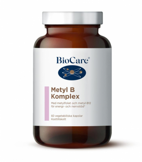 BioCare Methyl B Complex i gruppen Kosttillskott / Vitaminer / Metylerade vitaminer hos Vitaminer.nu (1186)