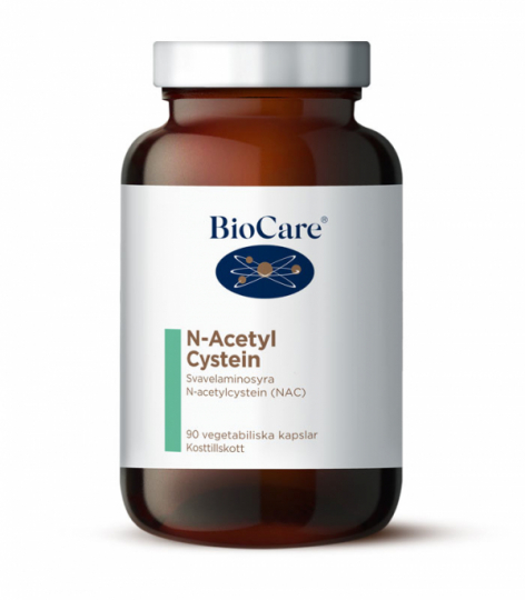 Jar with BioCare N-Acetyl Cysteine