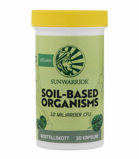 Bottle with Sunwarrior Soil-based Organisms