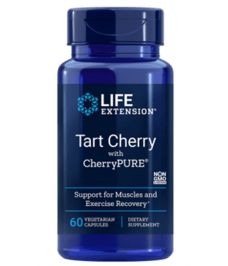 Life Extension Tart Cherry med CherryPURE i gruppen Anv�ndningsomr�de/funktion / S�mn hos Vitaminer.nu (1300)