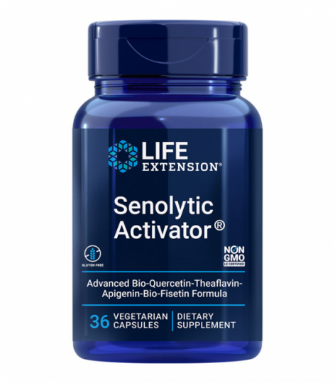 Bottle with Life Extension Senolytic Activator