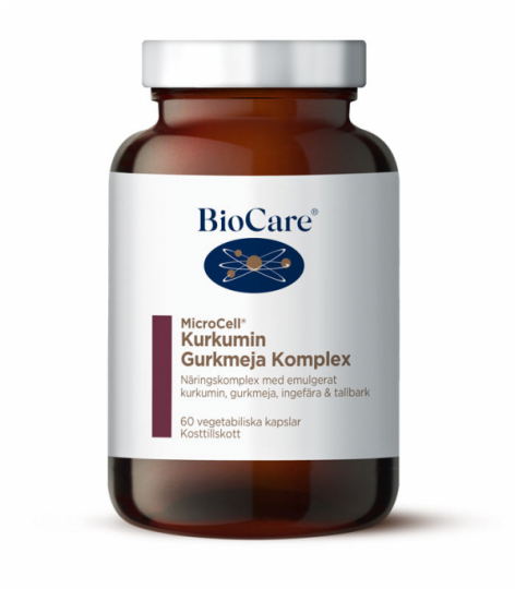 BioCare Curcumin Turmeric Complex i gruppen Användningsområde/funktion / Leder & Muskler hos Vitaminer.nu (1399)