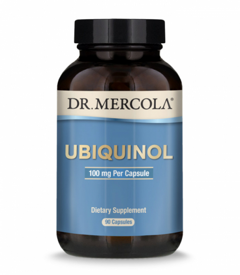 Dr. Mercola Ubiquinol 100 mg 90 capsules in the group Supplements / Vitamins / Q10 at Vitaminer.nu (1432)