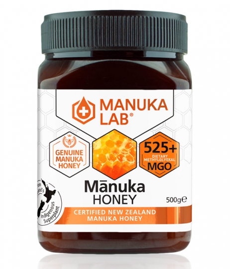 Manuka Lab Manuka Honey MGO 525+ 500 g in the group Food / Superfoods / Manuka honey at Vitaminer.nu (1491)