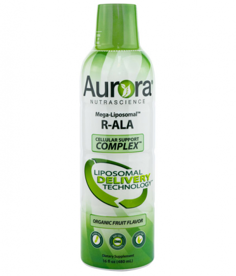 Bottle with Aurora R-ALA