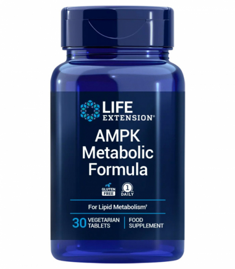 Burk med Life Extension AMPK Metabolic Activator
