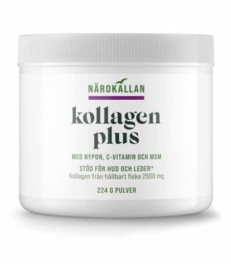 Jar with N�rok�llan Collagen Plus