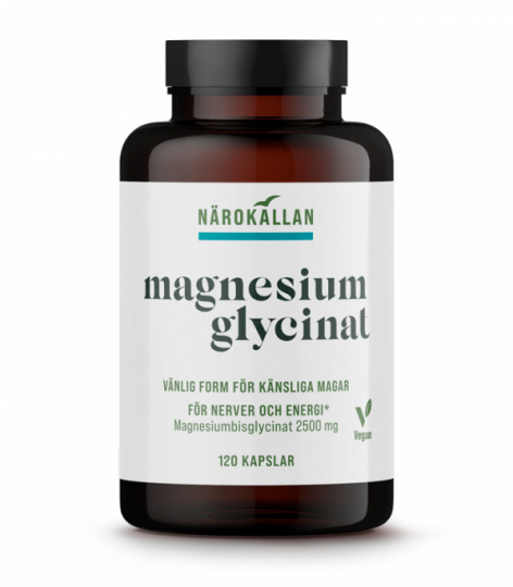 Bottle with N�rok�llan Magnesium Glycinate