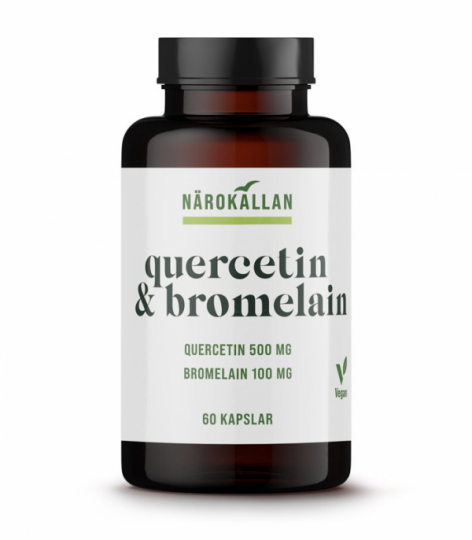 N�rok�llan Quercetin & Bromelain in the group Supplements / Herbs & Plants / Quercetin at Vitaminer.nu (1822)