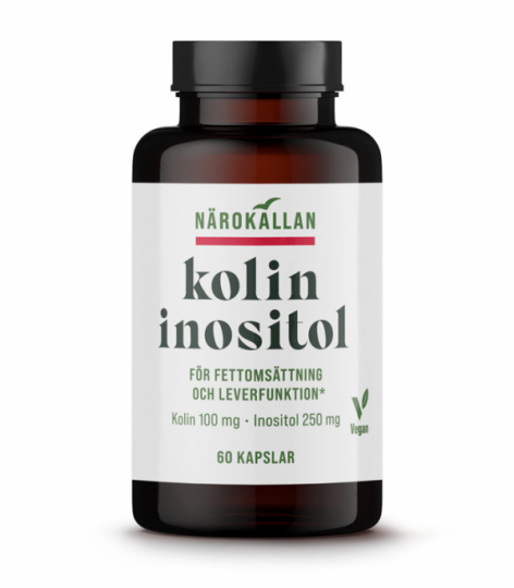 Bottle with Närokällan Kolin & Inositol 60 capsules