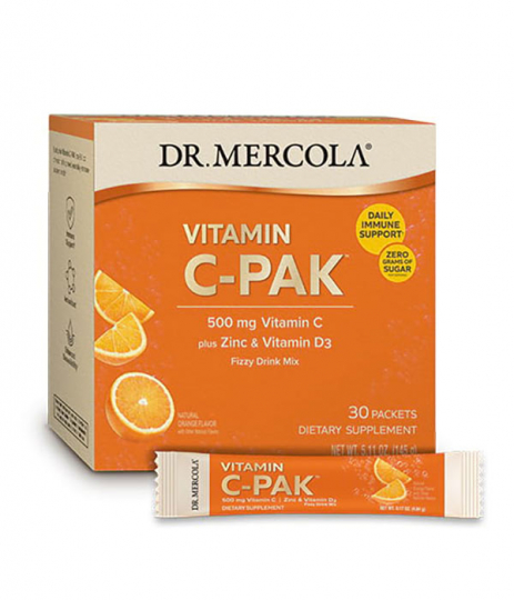Package with Dr. Mercola Vitamin C-PAK