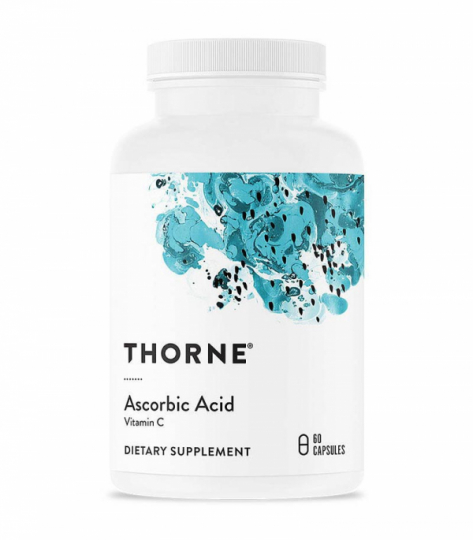 Burk med Thorne Ascorbic Acid