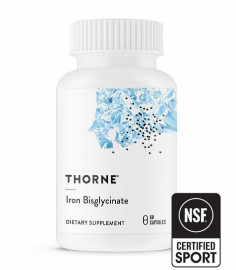 Burk med Thorne Iron Bisglycinate (NSF)