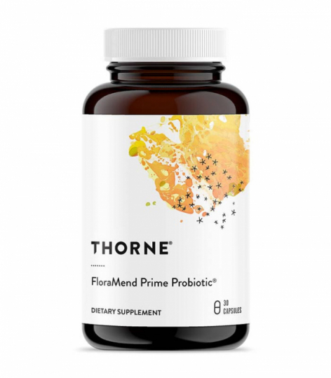 Burk med Thorne FloraMend Prime Probiotic
