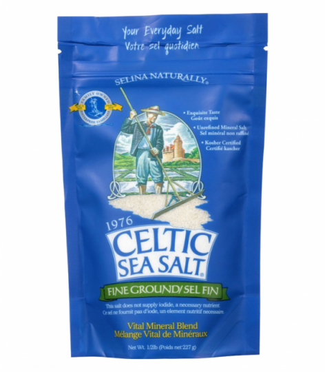 Bag with Celtic Fine Ground Sea Salt