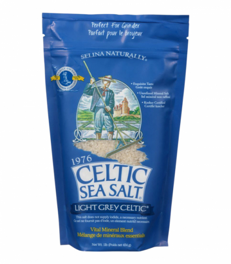 Bag with Celtic Light Grey Sea Salt