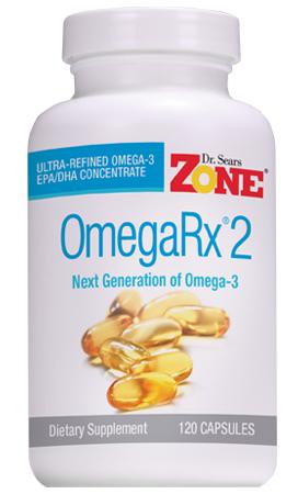 OmegaRX 2 120 capsules in the group Supplements / Omega 3 & Fatty acids / Fish oil at Vitaminer.nu (788)