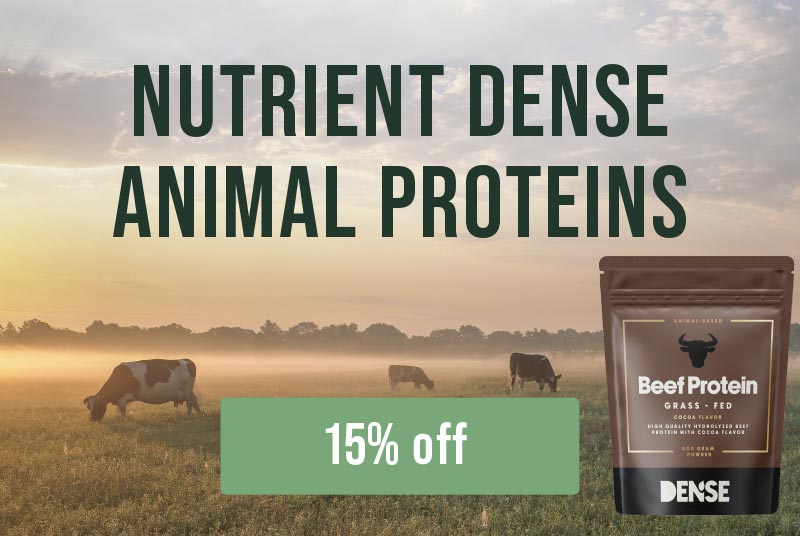Nutrient dense animal proteins - 15% off